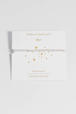Estella Bartlett - Wellness Rose Quartz Amelia Bracelet