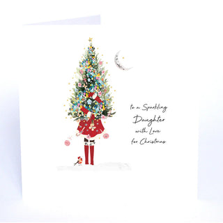 TO A SPARKLING DAUGHTER WITH LOVE FOR CHRISTMAS