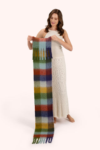Powder -  Molly Cosy Scarf - Navy Mix