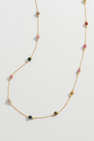 Estella Bartlett Wellness - Tourmaline Paperlink Necklace