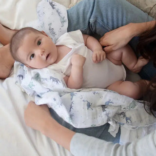 Aden & Anais Large Swaddle Muslin Rising Star - Follow The Stars