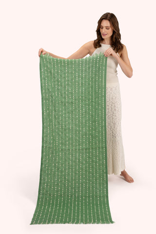 Powder - Dakota Cosy Scarf - Olive