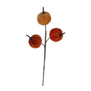 Pick 26cm - Velvet Autumn Mix Pumpkin