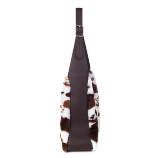 PARK LANE BROWN COWPRINT BAG