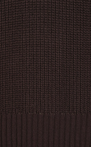 Luella Aster Long Cotton Tanktop - Chocolate