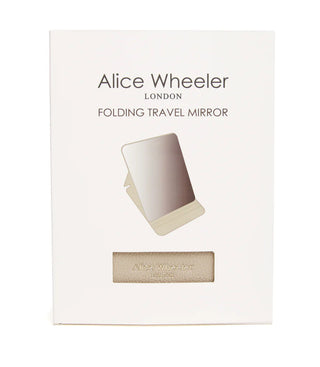 Alice Wheeler - Stone Folding Travel Mirror