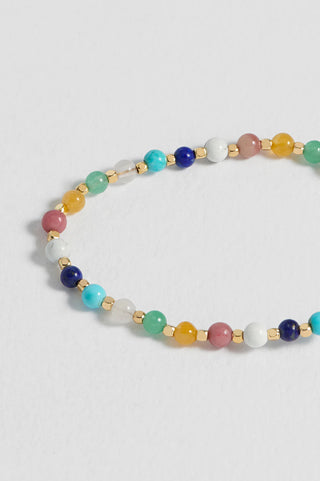 Estella Bartlett Wellness Mixed Gemstone Amelia Bracelet