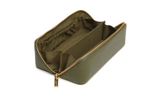 Alice Wheeler Olive Small Train Case