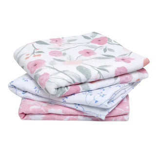 Aden & Anais Ma Fleur 3 Pk Muslin Square