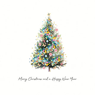 MERRY CHRISTMAS AND A HAPPY NEW YEAR PK 6 CARDS