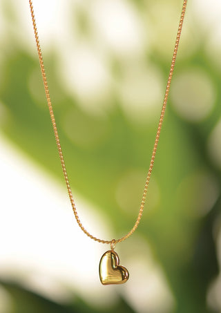 This Old Heart...Stainless Steel W/18k Gold PVD Necklace