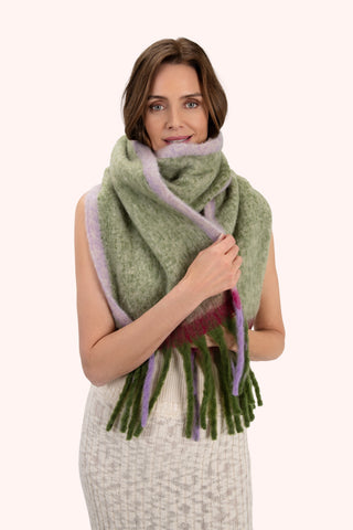 Powder - Aria Cosy Scarf - Sage