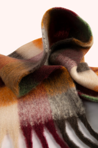Powder - Molly Cosy Scarf - Russet Mix