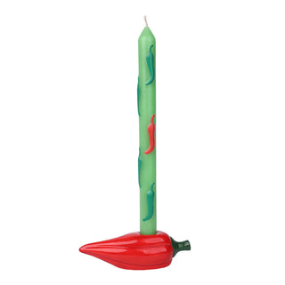 Bon Appétit Ceramic Candle Holder - Chilli