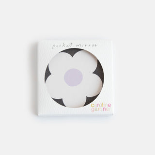 Flower Round Picket Mirror