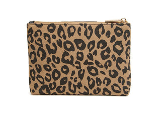 Alice Wheeler Leopard Pouch