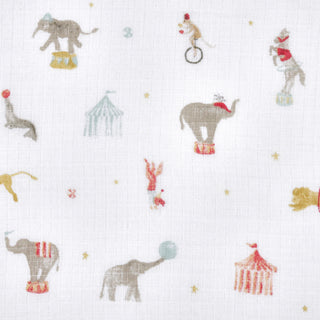 Aden & Anais Elephant Circus 2Pk Cotton Muslin Swaddle Blanket