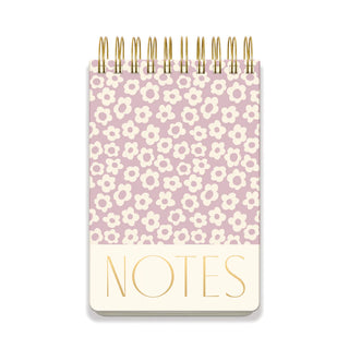 Designworks Collective Large Chunky Notepad In Lilac & Ochre Stripes