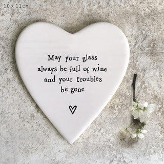 Coaster - May Your Glass Always Be Full