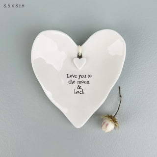 Love You To The Moon & Back Trinket Dish