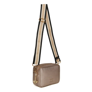 Alice Wheeler - Soho Cross Over Bag in Bronze