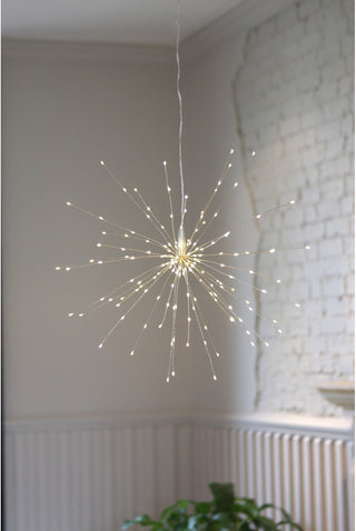 Hanging Starburst - Silver