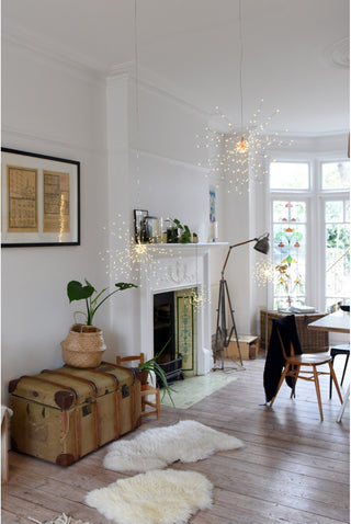 Hanging Starburst - Silver