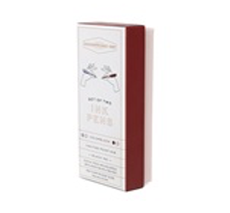 Designworks Collective Set Of 2 Colourblock Pens - Lavender & Blush