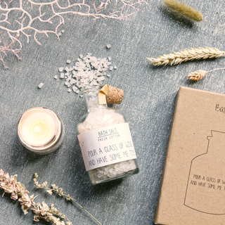 Pour A Glass Of Wine - Bath Salts In A Glass Jar
