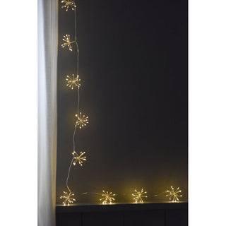 Lightstyle Battery Starburst Chain Silver