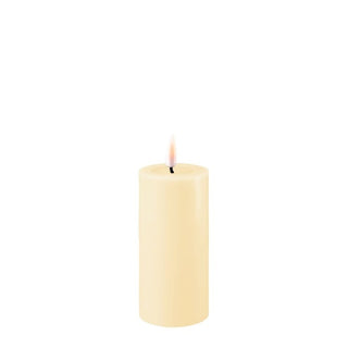 Deluxe Skinny Cream LED Candle