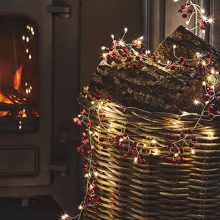 Mains Red Berry Lights