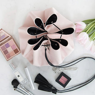 Donna May London Blush Pink Flat Make Up Bag
