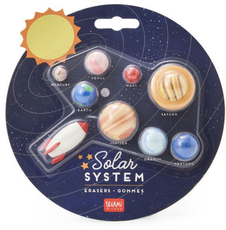 Solar system erasers