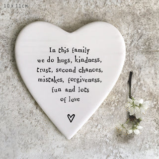 Coaster - In This Family We Do Hugs