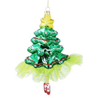 Glass Tree with Tutu Dec                         ~