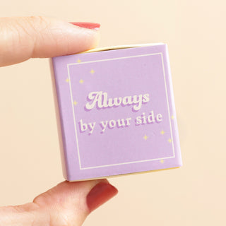 Tiny Matchbox Ceramic Angel Token