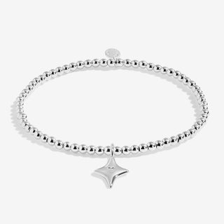 A LITTLE | ALWAYS PROUD OF YOU | Silver Plated | Bracelet | 17.5cm stretch