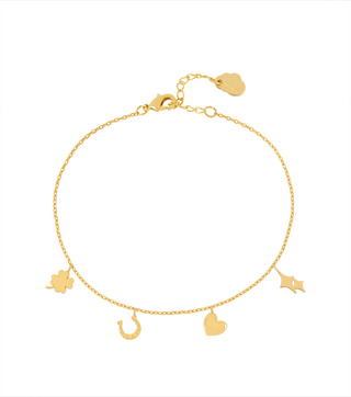 Estella Bartlett Love And Luck Charm Bracelet