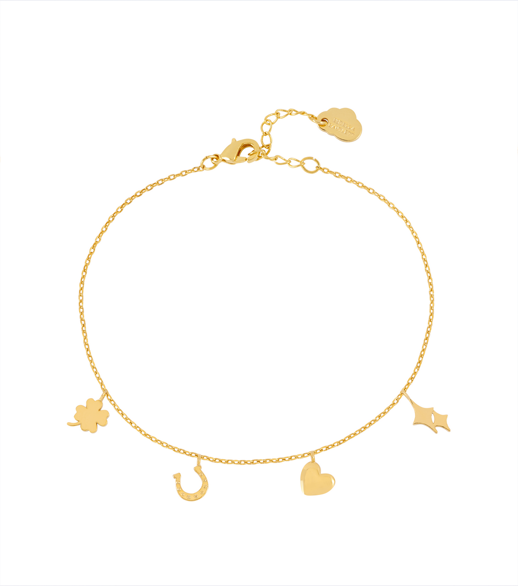 Estella Bartlett Love And Luck Charm Bracelet