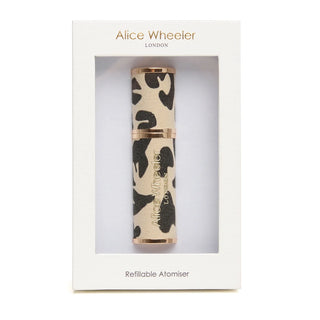 Alice Wheeler Leopard Refillable Atomiser