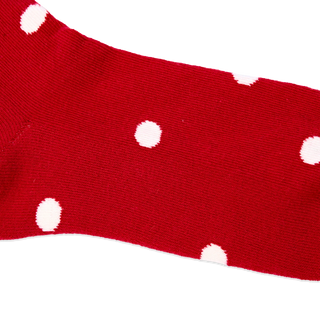 Roka Wimbledon Crew Socks in Scarlett Dot