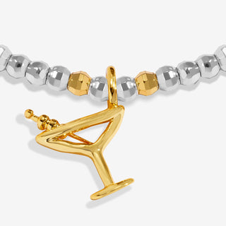 LITTLE STORIES | TINI BIT OLDER | Silver & Gold Plated | Bracelet | 17.5cm stretch
