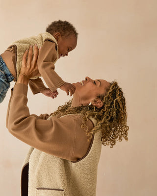 Chalk Cub Jumper - Biscuit 12-18 Mths