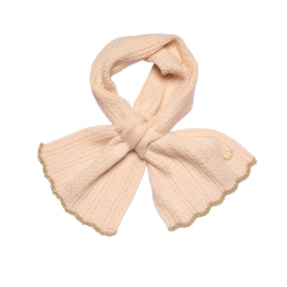 Loxely Lane Pull Through Scalloped Edge Cream