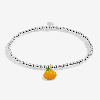A LITTLE VIBES | HELLO PUMPKIN | Silver & Gold Plated | Bracelet | 17.5cm stretch