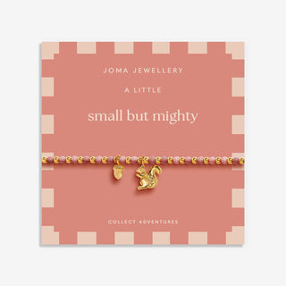 AUTUMN'S CALLING A LITTLE | SMALL BUT MIGHTY | Gold Plated | Bracelet | 17.5cm stretch