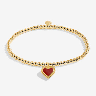 AUTUMN'S CALLING A LITTLE | SENDING HUGS | Gold Plated | Bracelet | 17.5cm stretch
