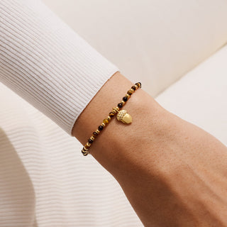AUTUMN'S CALLING A LITTLE | FRESH STARTS AND NEW BEGINNINGS | Gold Plated | Bracelet | 17.5cm stretch