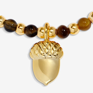 AUTUMN'S CALLING A LITTLE | FRESH STARTS AND NEW BEGINNINGS | Gold Plated | Bracelet | 17.5cm stretch